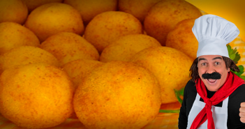 Receita de Bolinho de Batata
